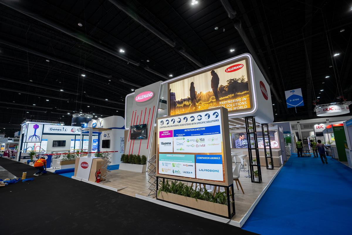 Pixelmate custom exhibition stand at Affiliate World Asia Bangkok